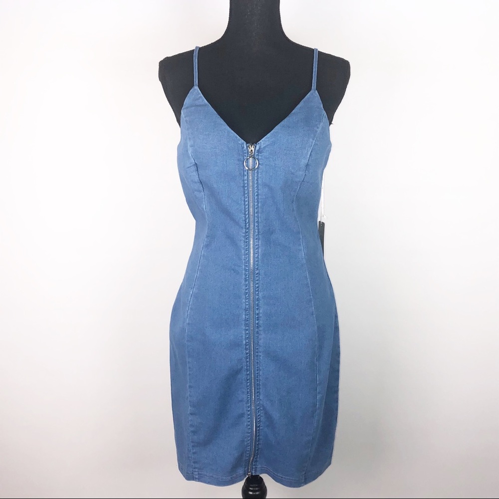 Fashion Nova | Denim Dress | M